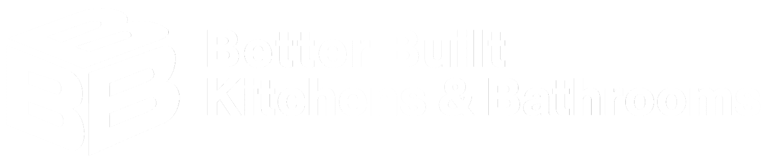 Better Built Kitchens and Bathrooms logo white